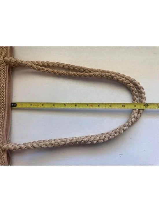 The Sak Purse Beige Multicolor Ribbons Riviera Shoulder Bag Beachy Boho Summer - Picture 12 of 16